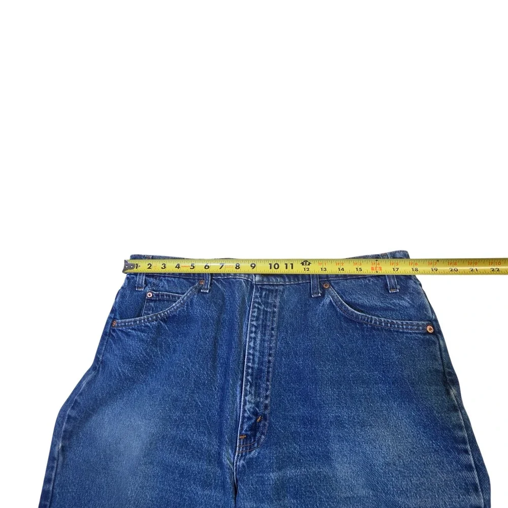 VTG Levi's 517 Jeans 40x32 Orange Tab Bootcut Blue Mens Denim *READ*
